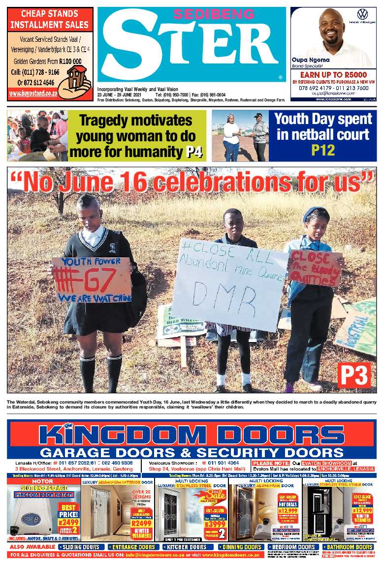 SEDIBENG STER 23 June – 29 June 2021 page 1