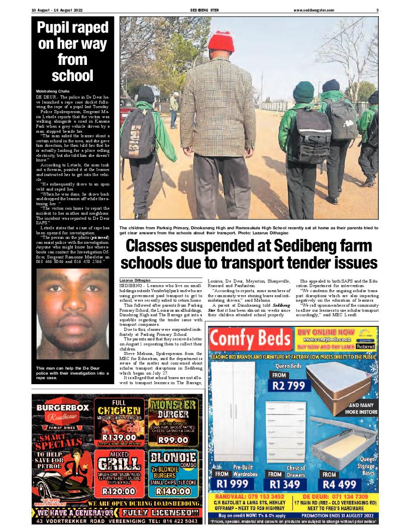 SEDIBENG STER 10 August – 16 August 2022 page 3