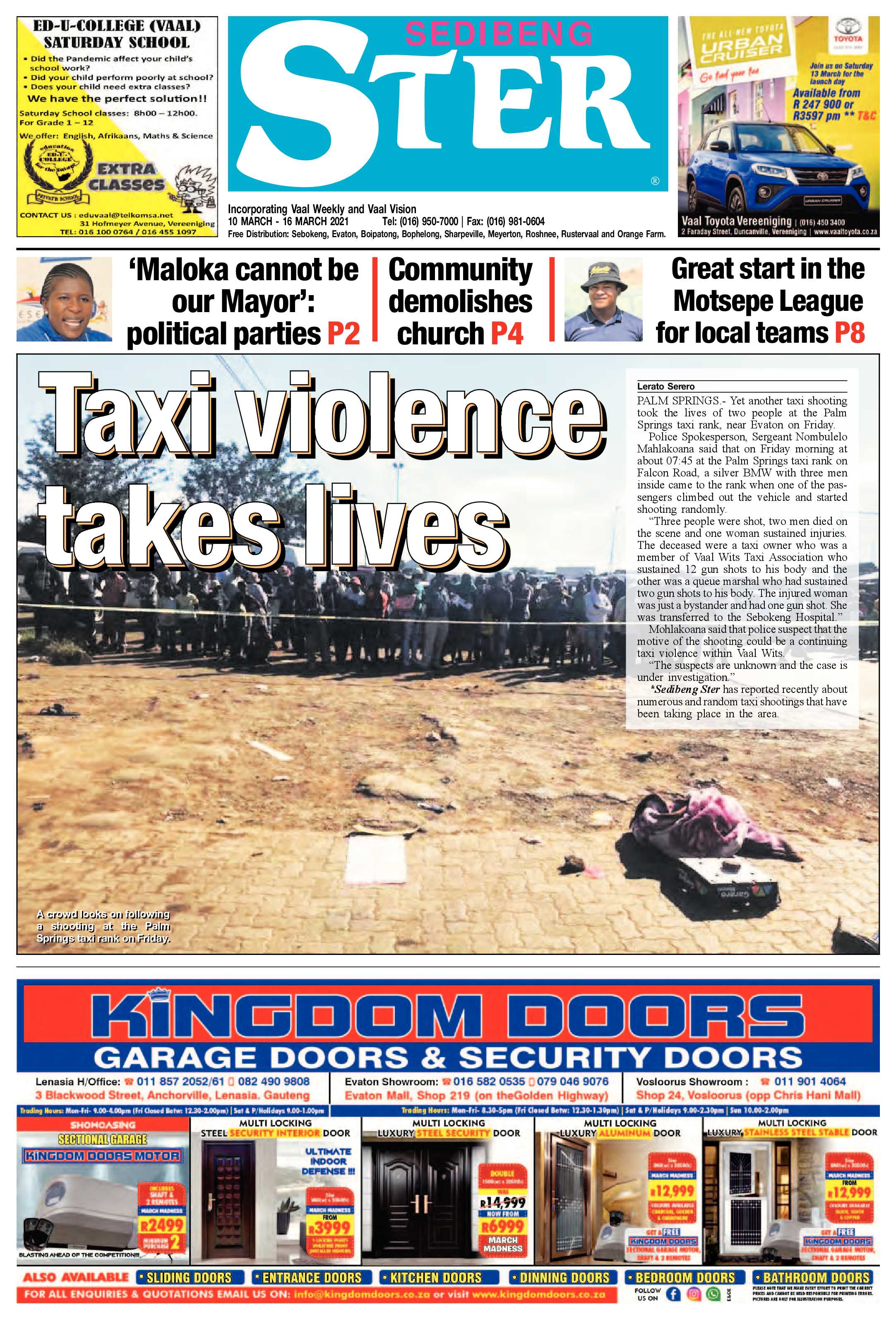 SEDIBENG STER 6 April – 12 April 2022 page 1