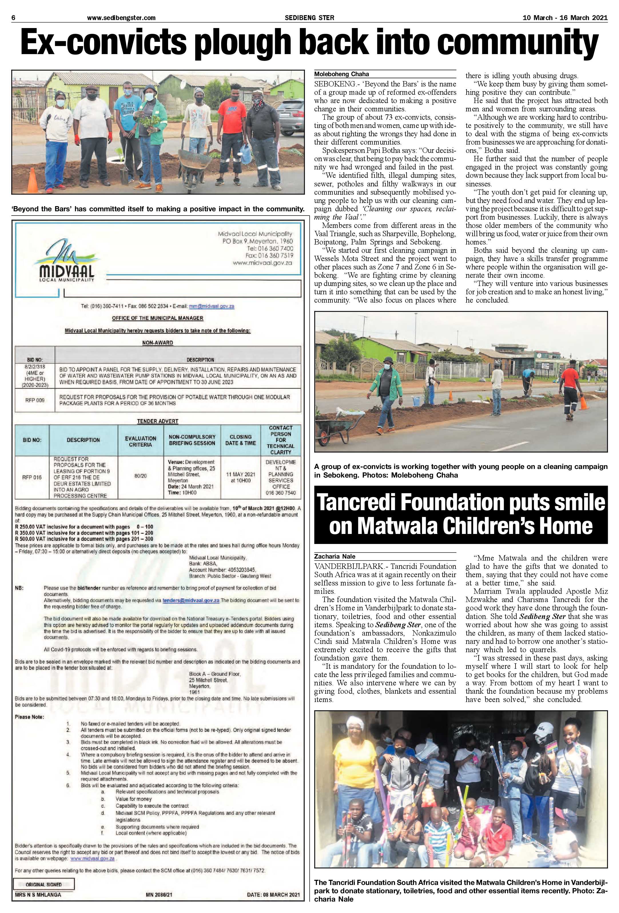 SEDIBENG STER 6 April – 12 April 2022 page 6