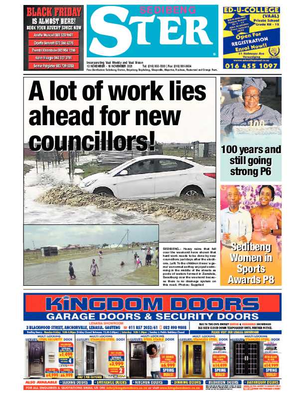 SEDIBENG STER 10 November – 16 November 2021 page 1