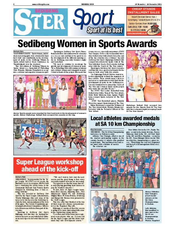SEDIBENG STER 10 November – 16 November 2021 page 8
