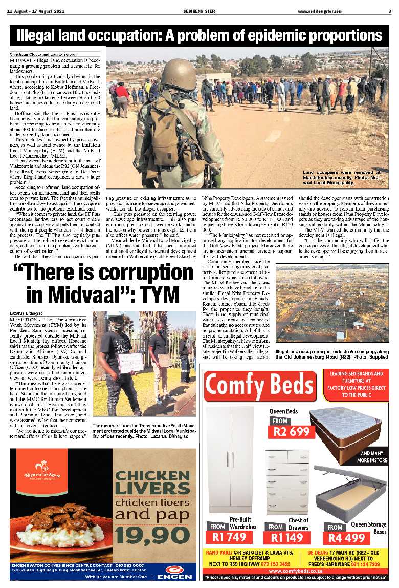 SEDIBENG STER 11 August – 17 August 2021 page 3