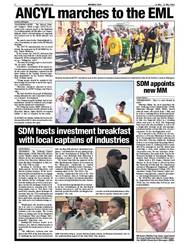 SEDIBENG STER 11 May – 17 May 2022 page 4