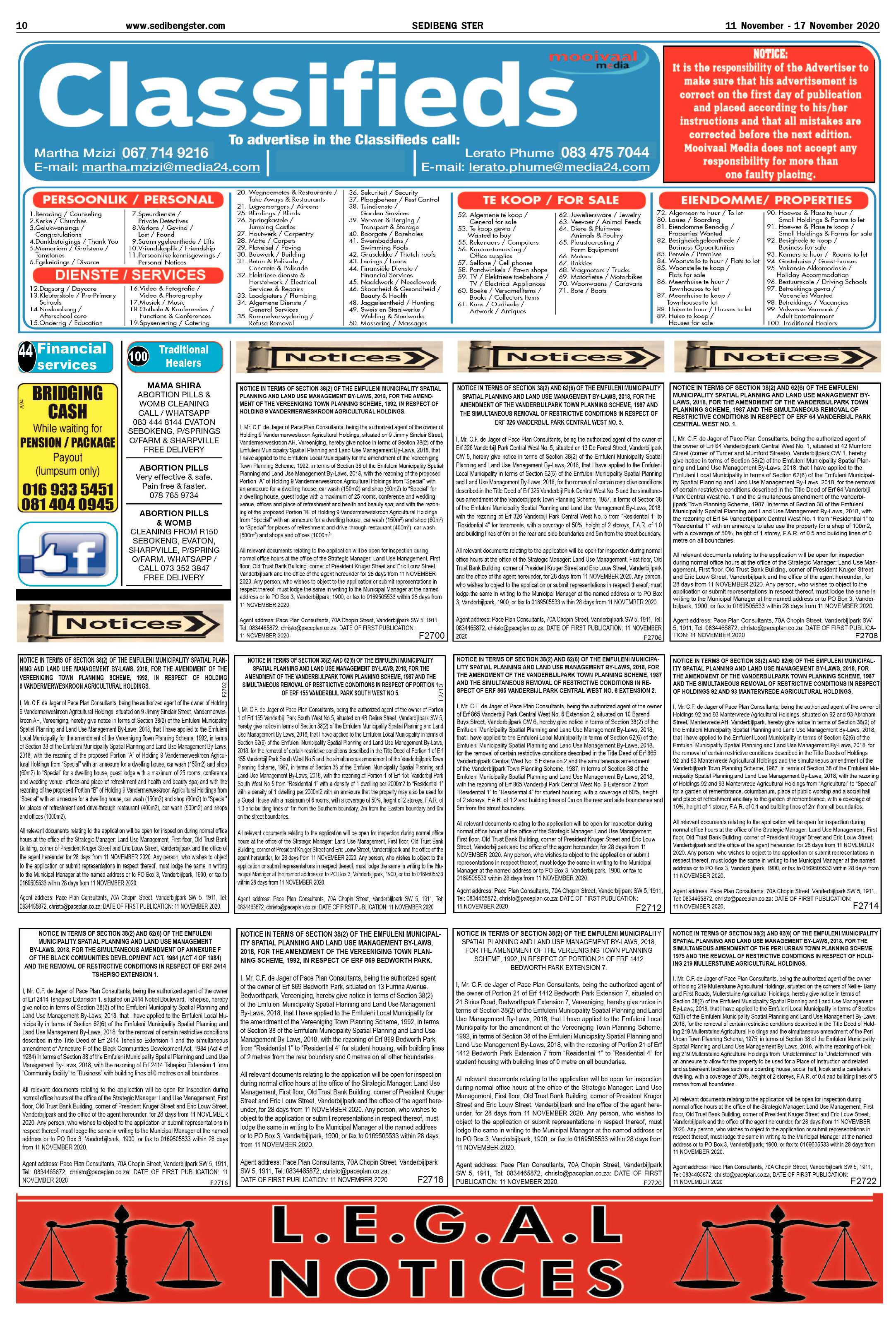 SEDIBENG STER 11 November – 17 November 2020 page 10
