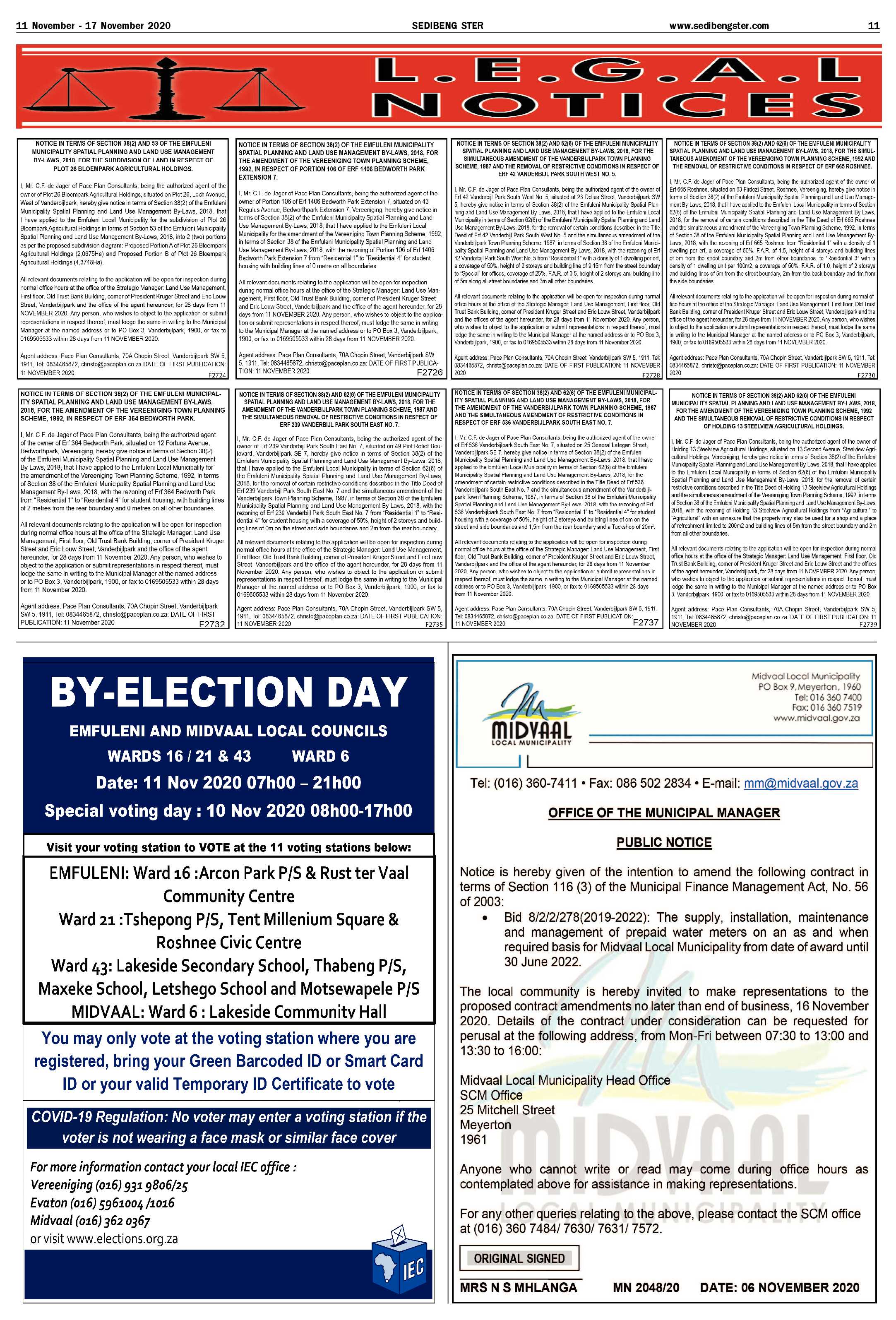SEDIBENG STER 11 November – 17 November 2020 page 11