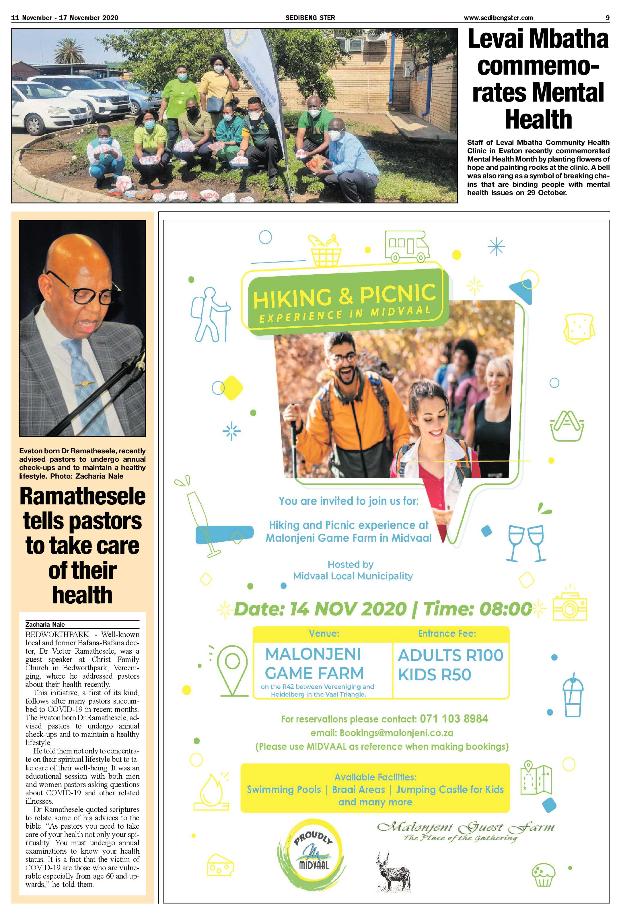 SEDIBENG STER 11 November – 17 November 2020 page 9