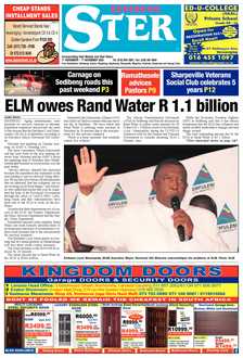 SEDIBENG STER 11 November – 17 November 2020