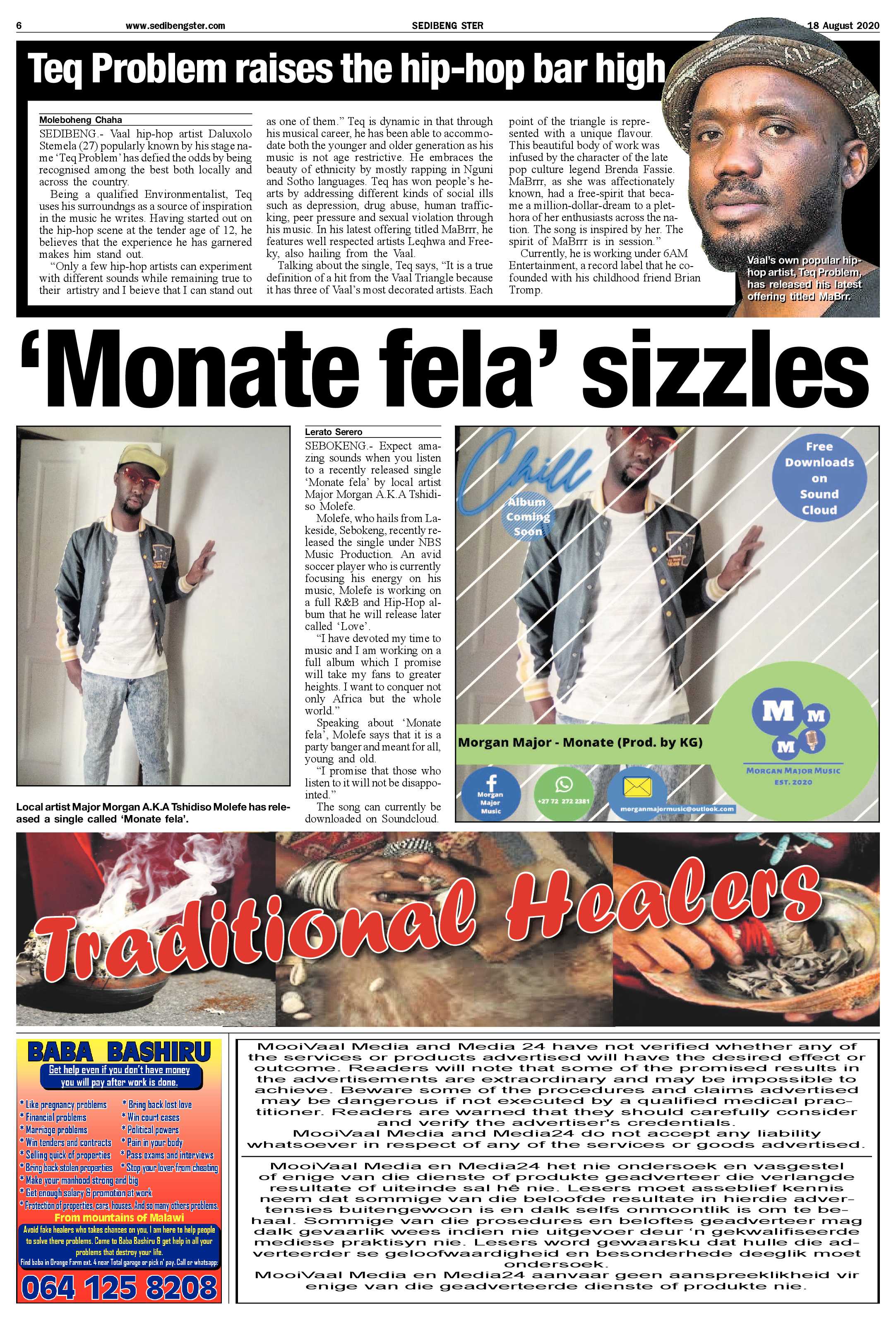 SEDIBENG STER 12 AUGUST – 18 AUGUST 2020 page 6
