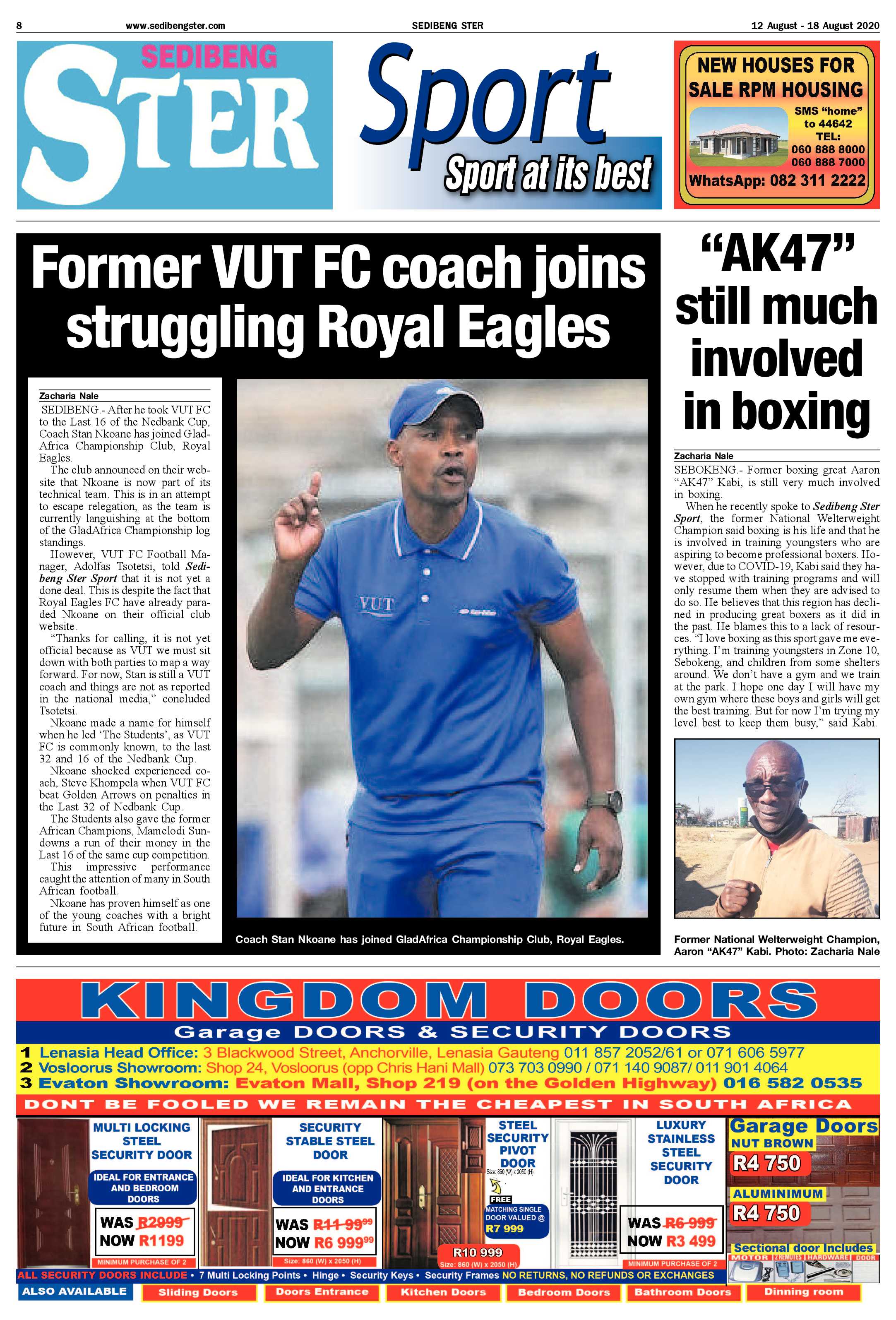 SEDIBENG STER 12 AUGUST – 18 AUGUST 2020 page 8
