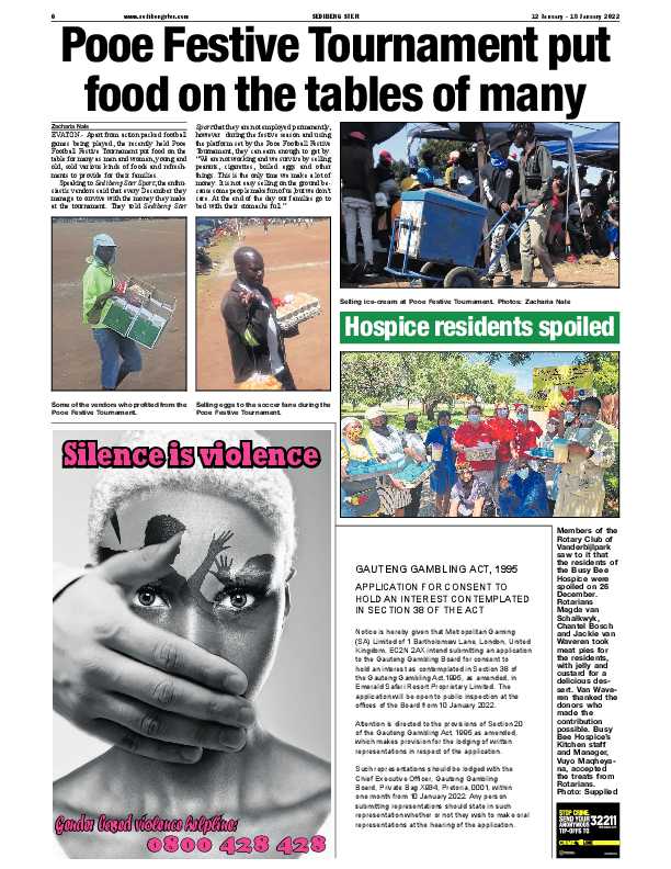 SEDIBENG STER 12 January – 18 January 2022 page 6