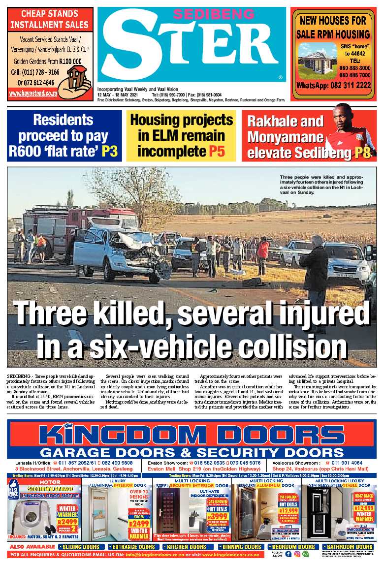 SEDIBENG STER 12 May – 18 May 2021 page 1