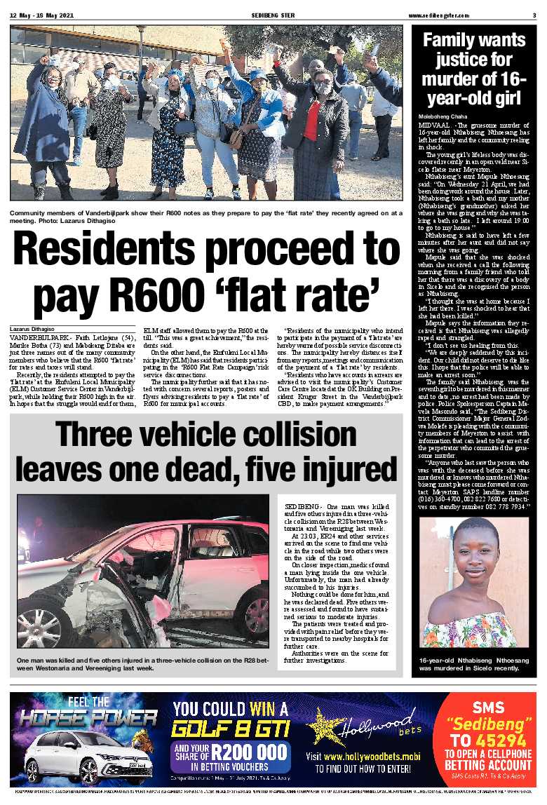SEDIBENG STER 12 May – 18 May 2021 page 3