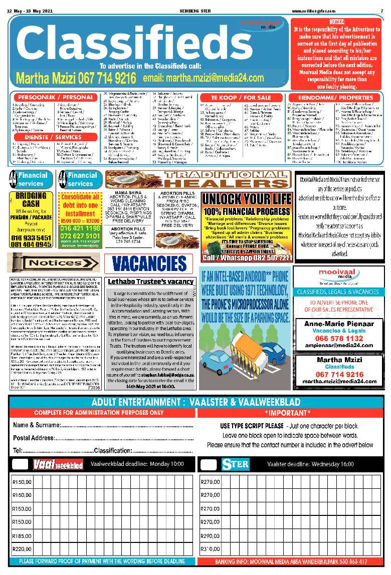 SEDIBENG STER 12 May – 18 May 2021 page 7