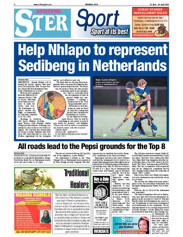 SEDIBENG STER 13 April – 19 April 2022 page 8