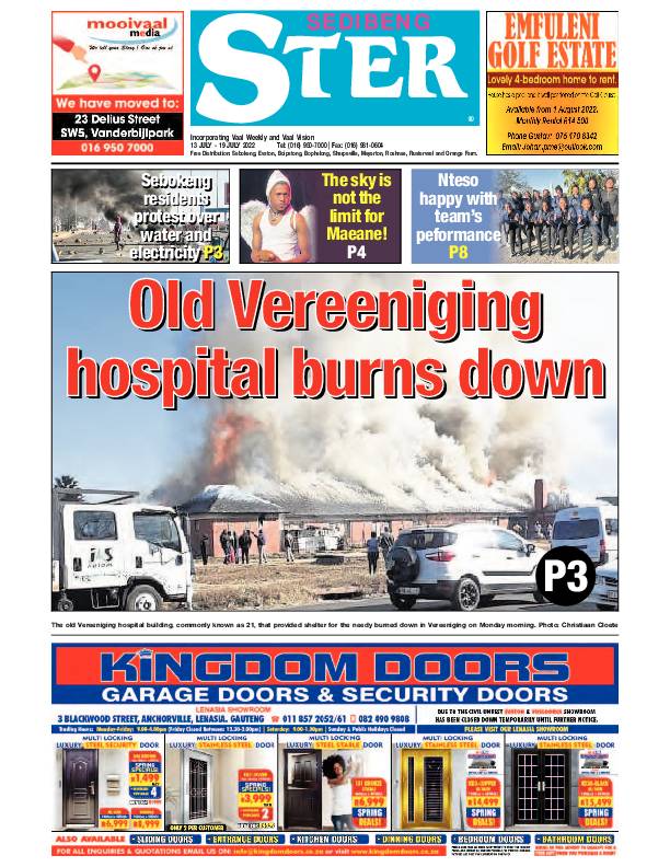 SEDIBENG STER 13 July – 19 July 2022 page 1