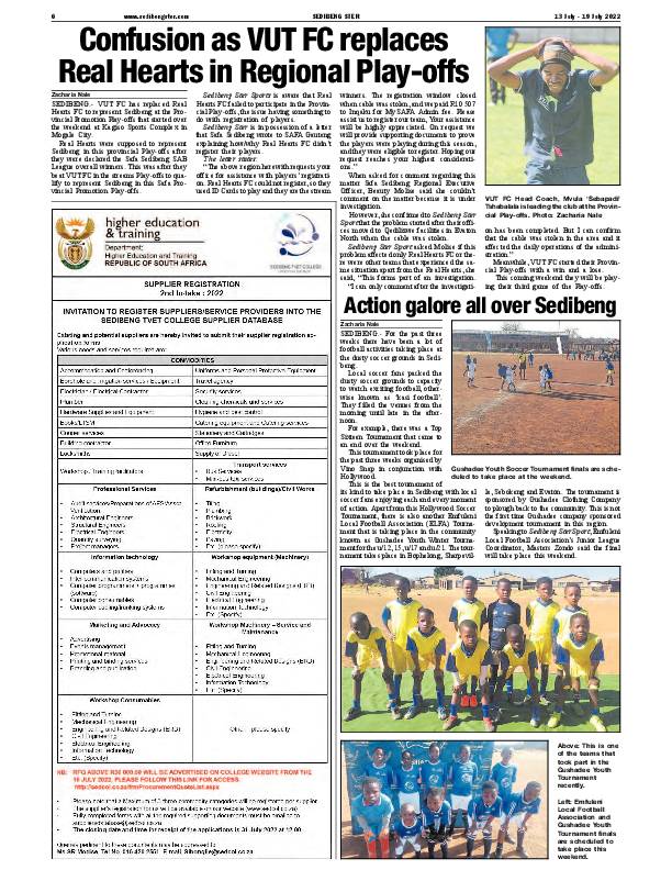 SEDIBENG STER 13 July – 19 July 2022 page 6