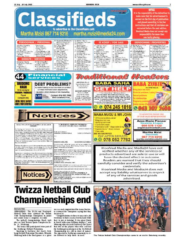 SEDIBENG STER 13 July – 19 July 2022 page 7