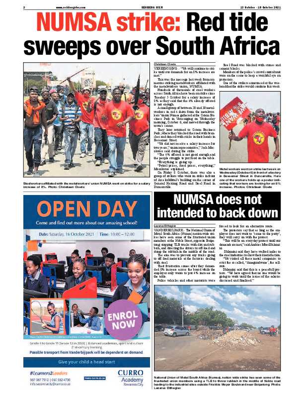 SEDIBENG STER 13 OCTOBER – 19 OCTOBER 2021 page 2