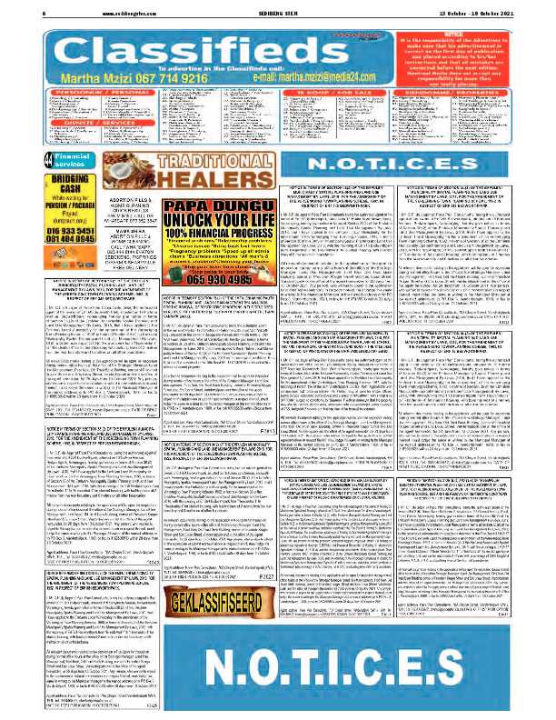 SEDIBENG STER 13 OCTOBER – 19 OCTOBER 2021 page 7