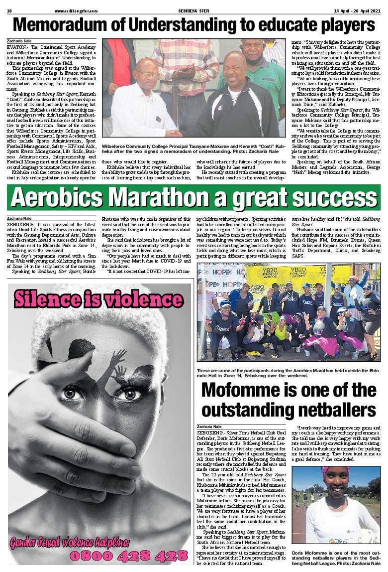 SEDIBENG STER 14 April – 20 April 2021 page 10