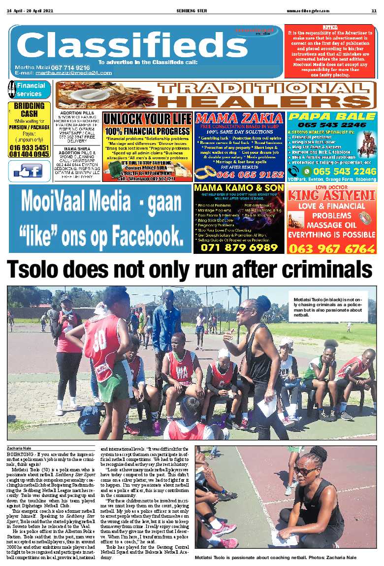 SEDIBENG STER 14 April – 20 April 2021 page 11