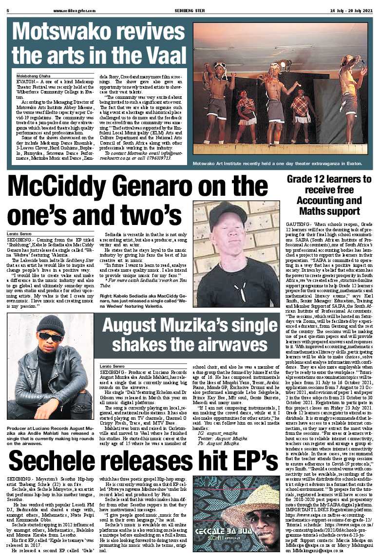 SEDIBENG STER 14 July – 20 July 2021 page 8