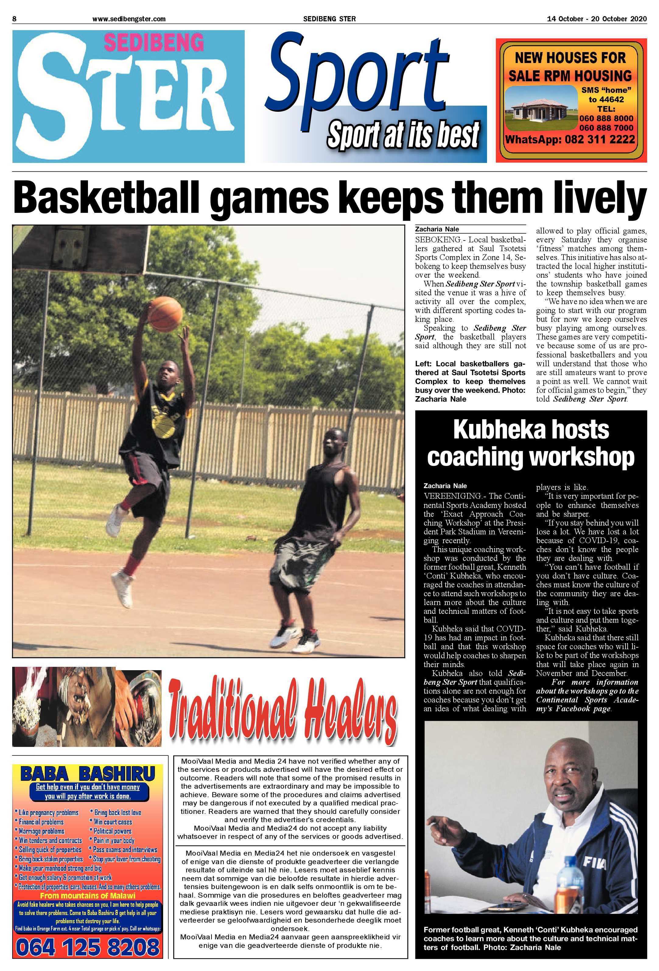 SEDIBENG STER 14 October – 20 October 2020 page 8