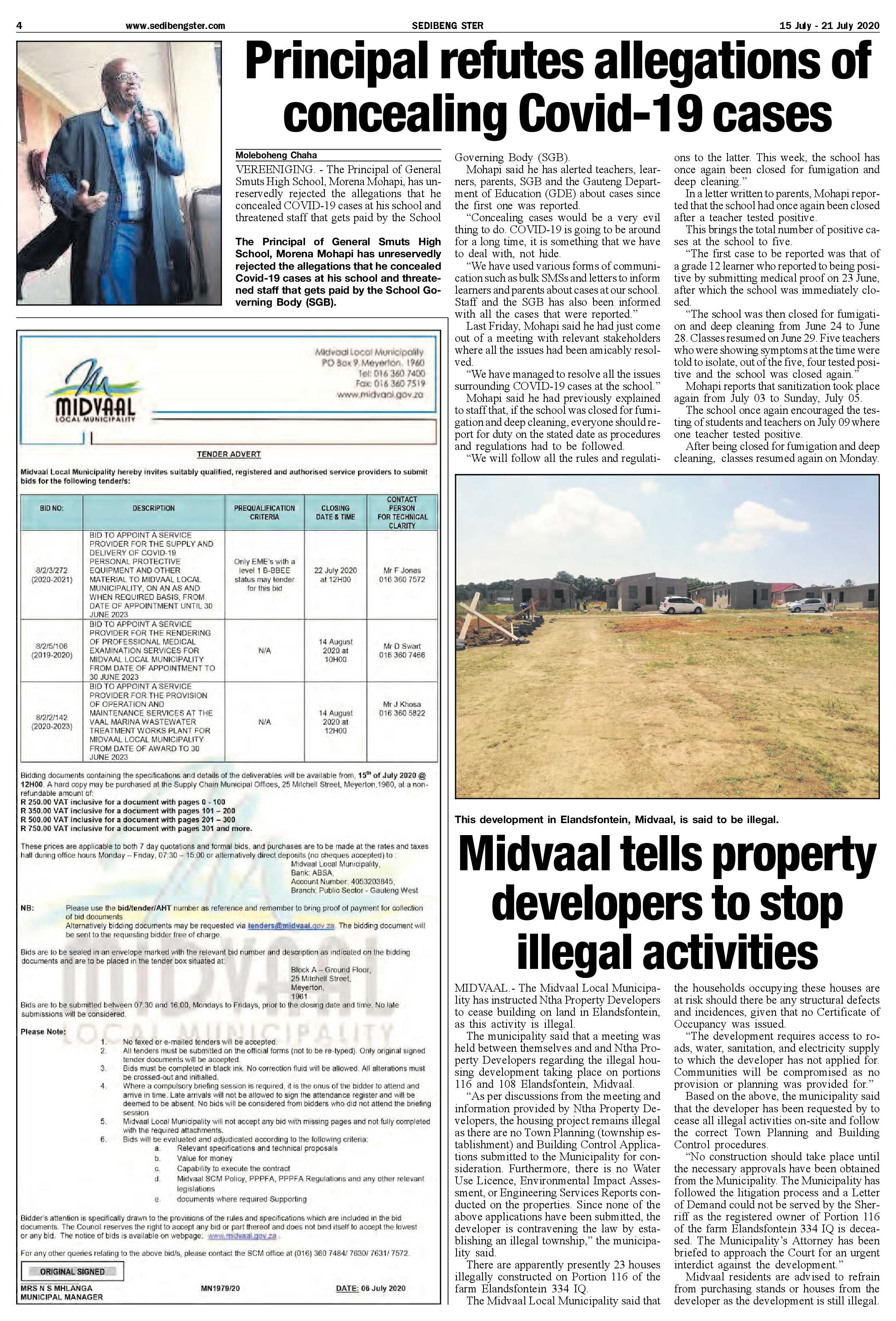 SEDIBENG STER 15 JULY – 21 JULY 2020 page 4