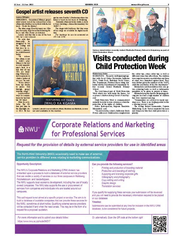 SEDIBENG STER 15 June – 21 June 2022 page 11