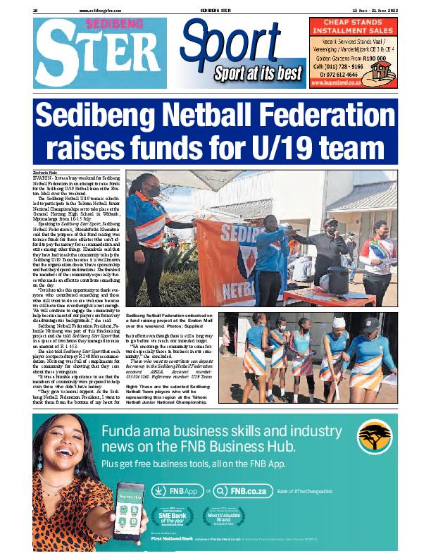 SEDIBENG STER 15 June – 21 June 2022 page 14