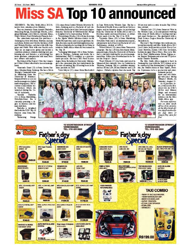 SEDIBENG STER 15 June – 21 June 2022 page 9