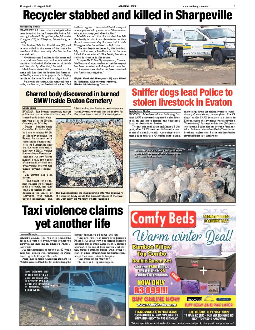 SEDIBENG STER 17 August – 23 August 2022 page 3