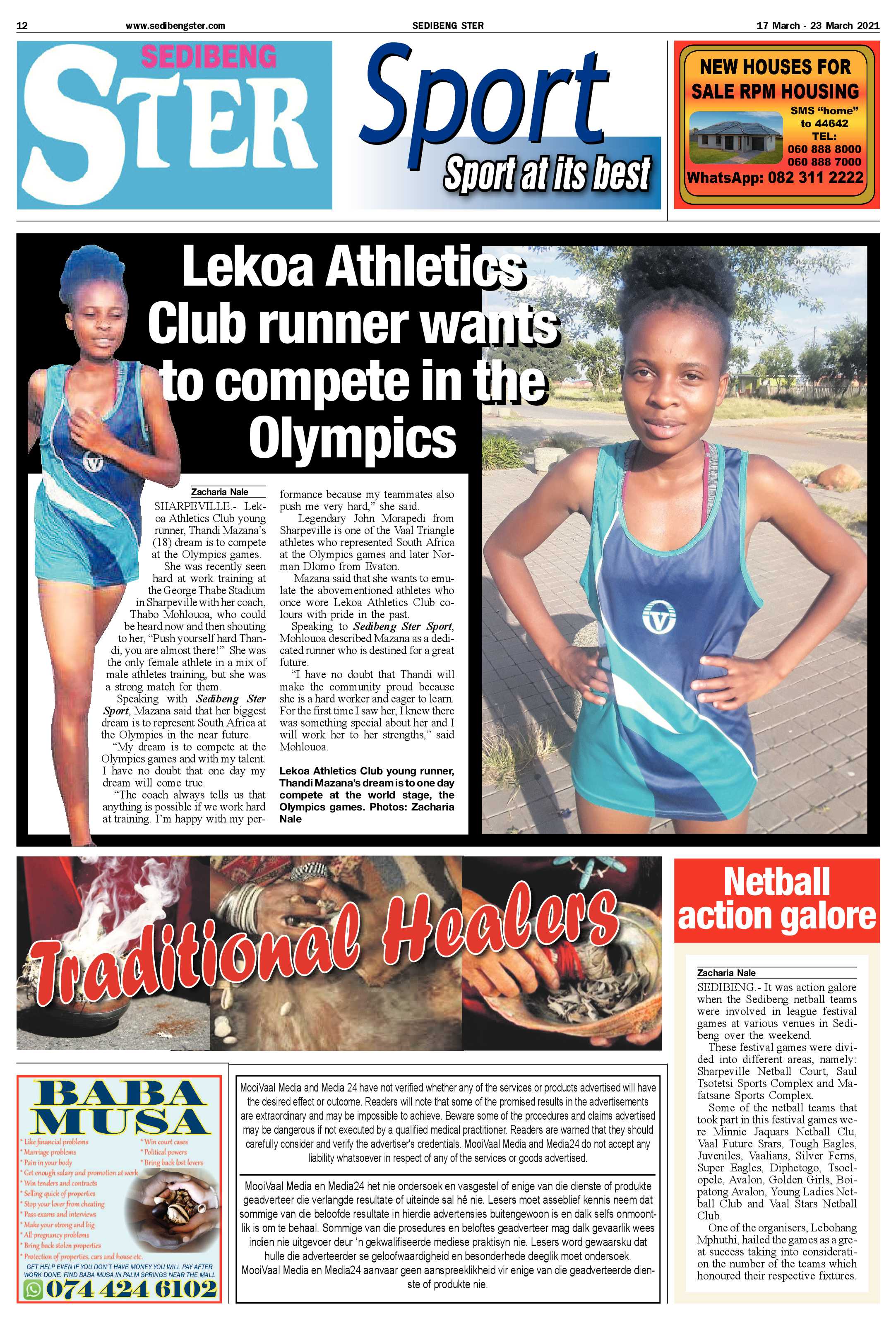SEDIBENG STER 17 March – 23 March 2021 page 12