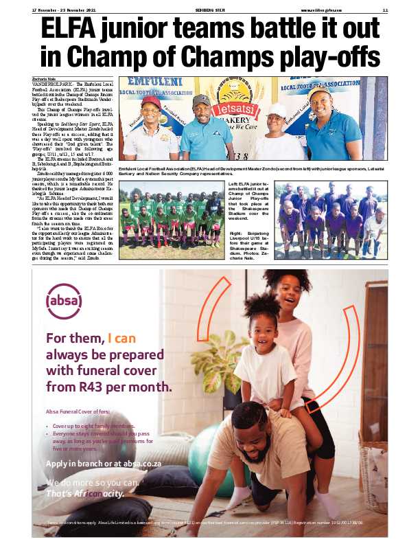 SEDIBENG STER 17 November – 23 November 2021 page 6