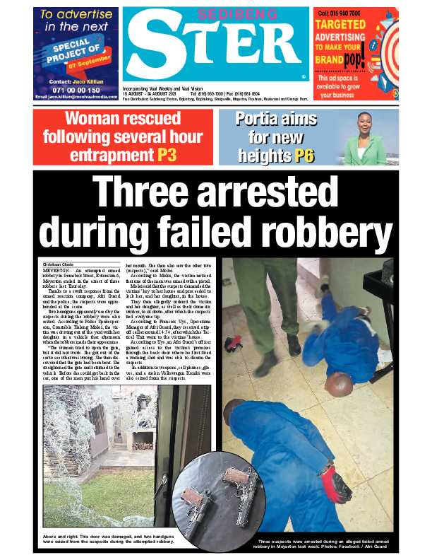SEDIBENG STER 18 August – 24 August 2021 page 1