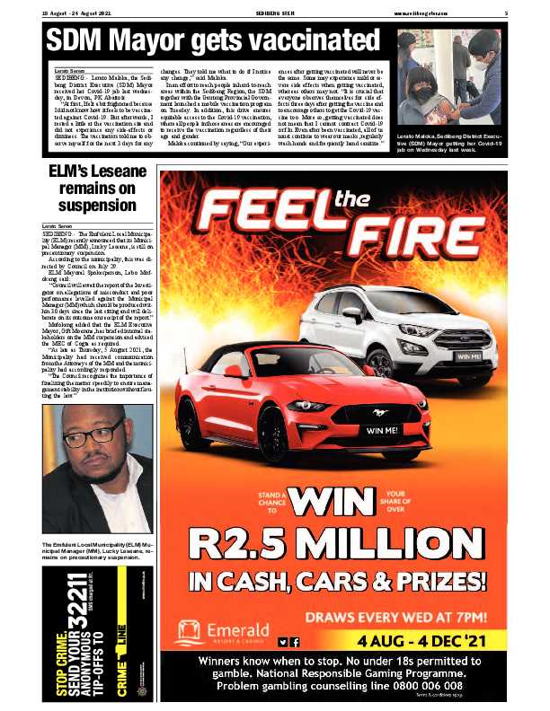 SEDIBENG STER 18 August – 24 August 2021 page 4