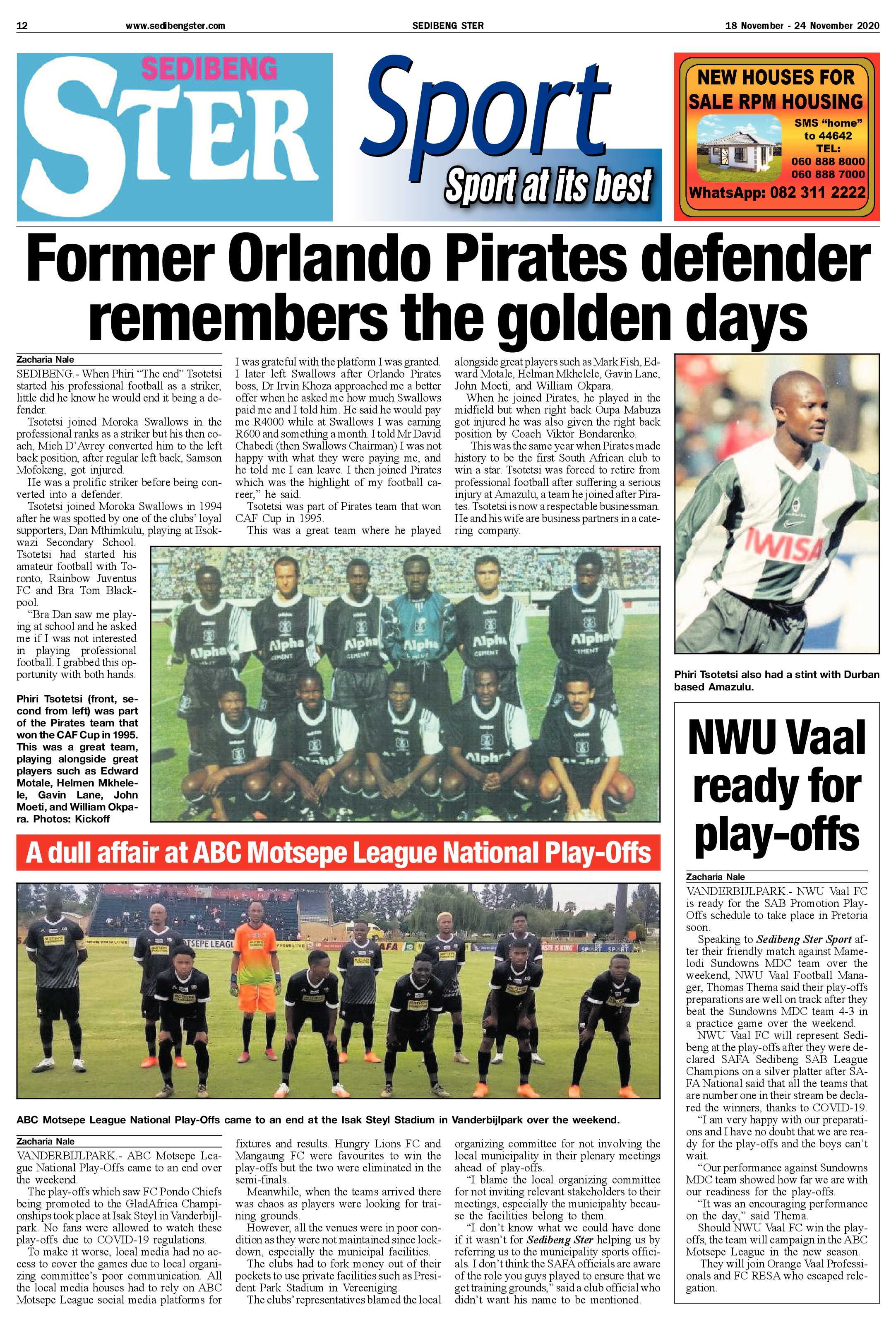 SEDIBENG STER 18 November – 24 November 2020 page 12