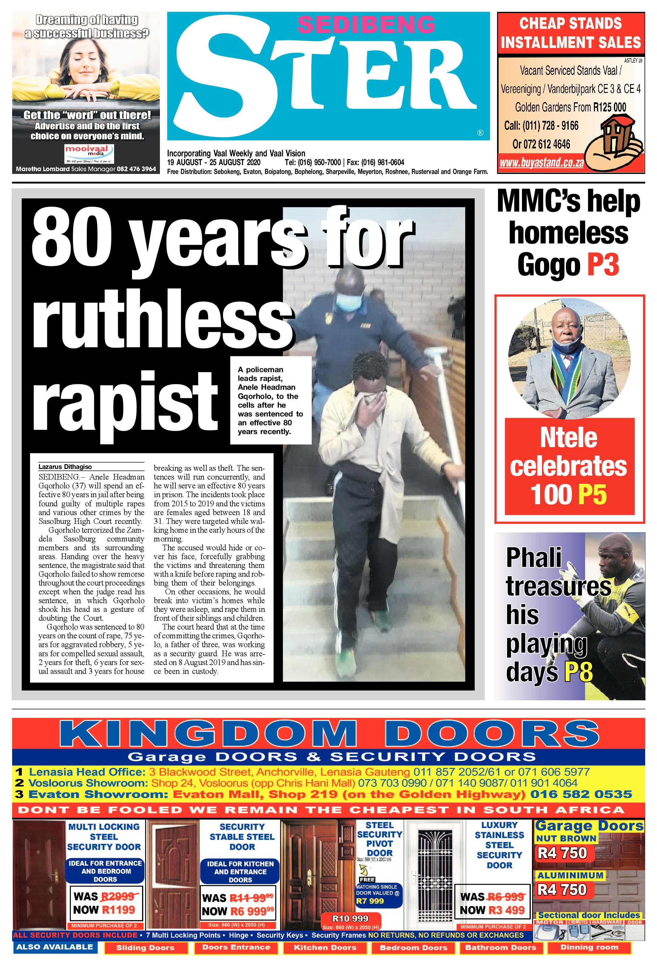 SEDIBENG STER 19 August – 25 August 2020 page 1