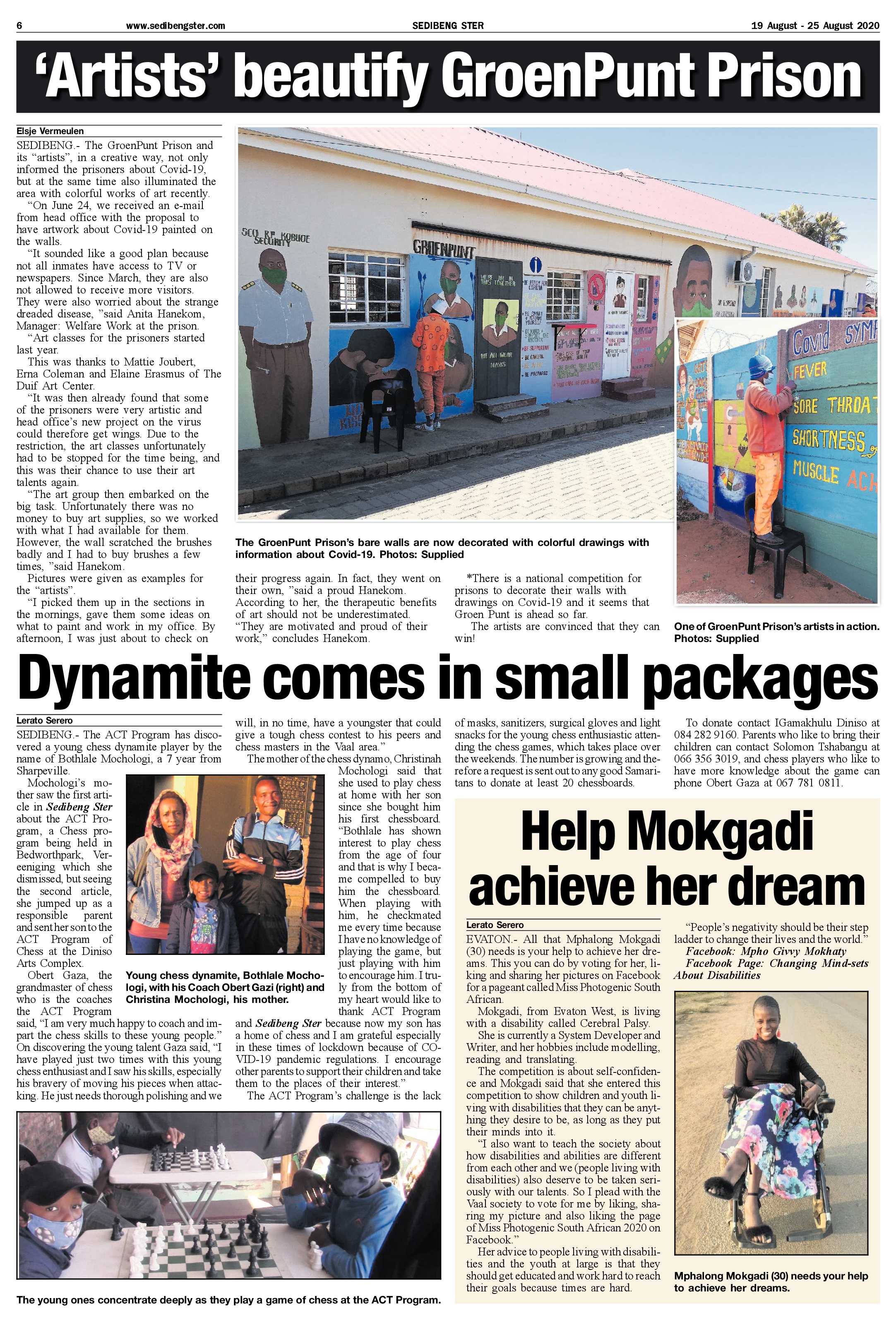 SEDIBENG STER 19 August – 25 August 2020 page 6