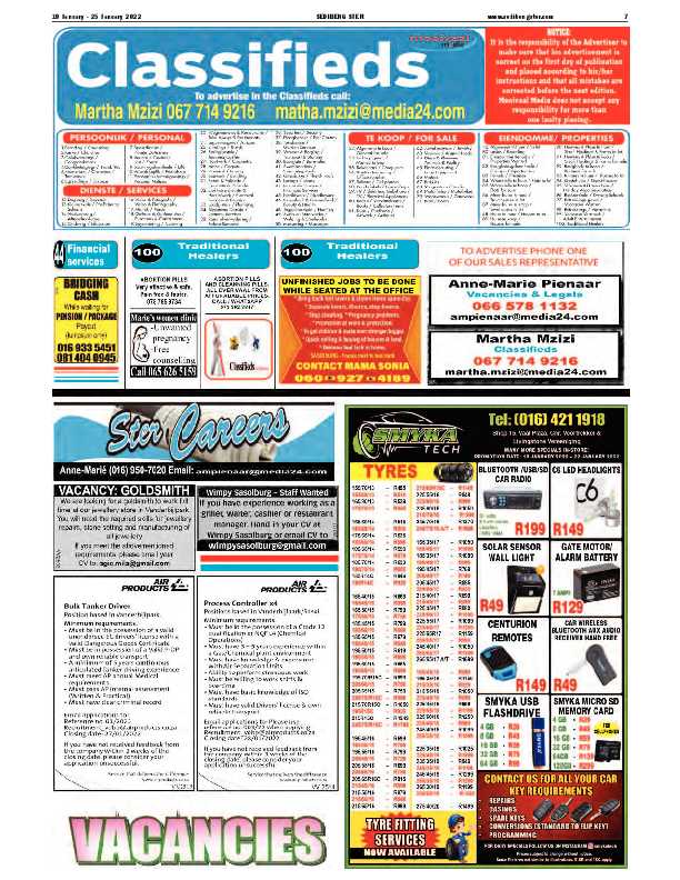 SEDIBENG STER 19 January – 25 January 2022 page 7