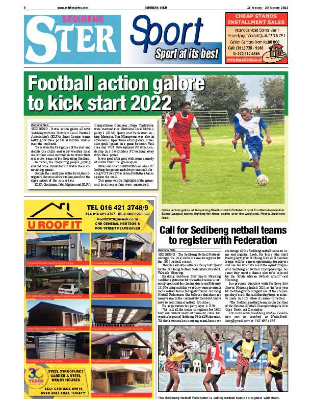 SEDIBENG STER 19 January – 25 January 2022 page 8