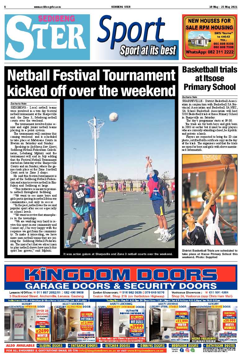 SEDIBENG STER 19 May – 25 May 2021 page 8