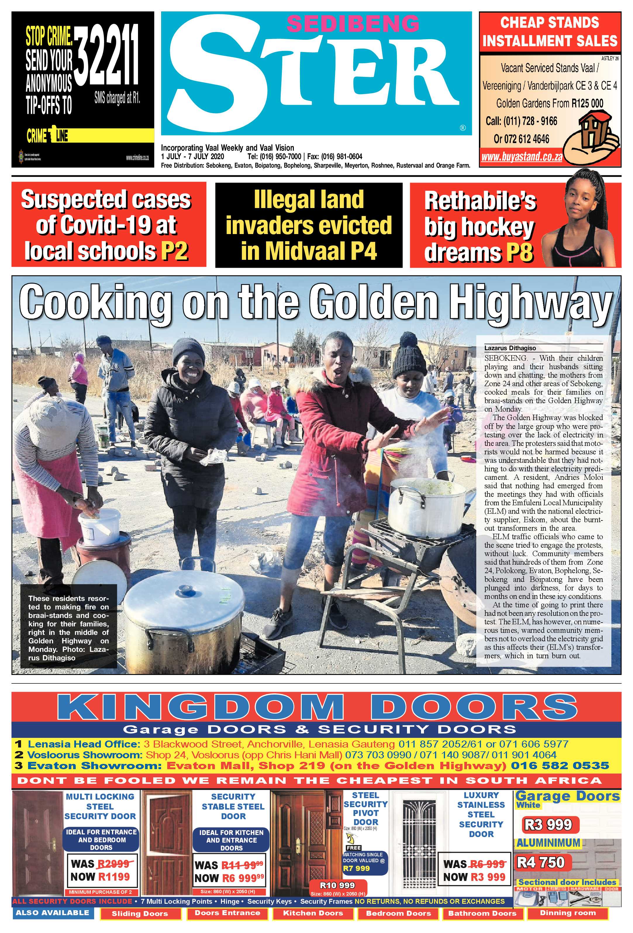 SEDIBENG STER 1 JULY – 7 JULY 2020 page 1