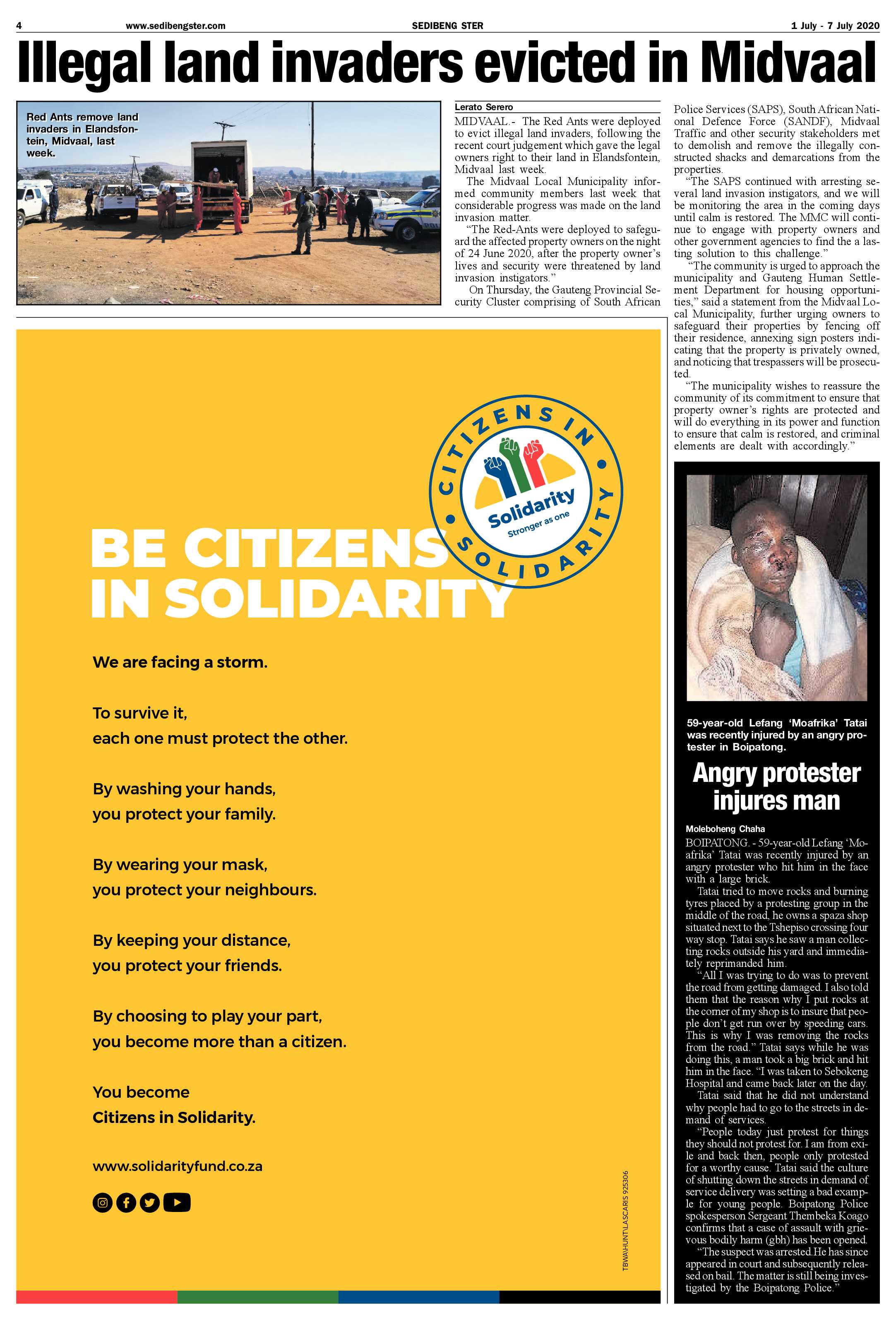 SEDIBENG STER 1 JULY – 7 JULY 2020 page 4