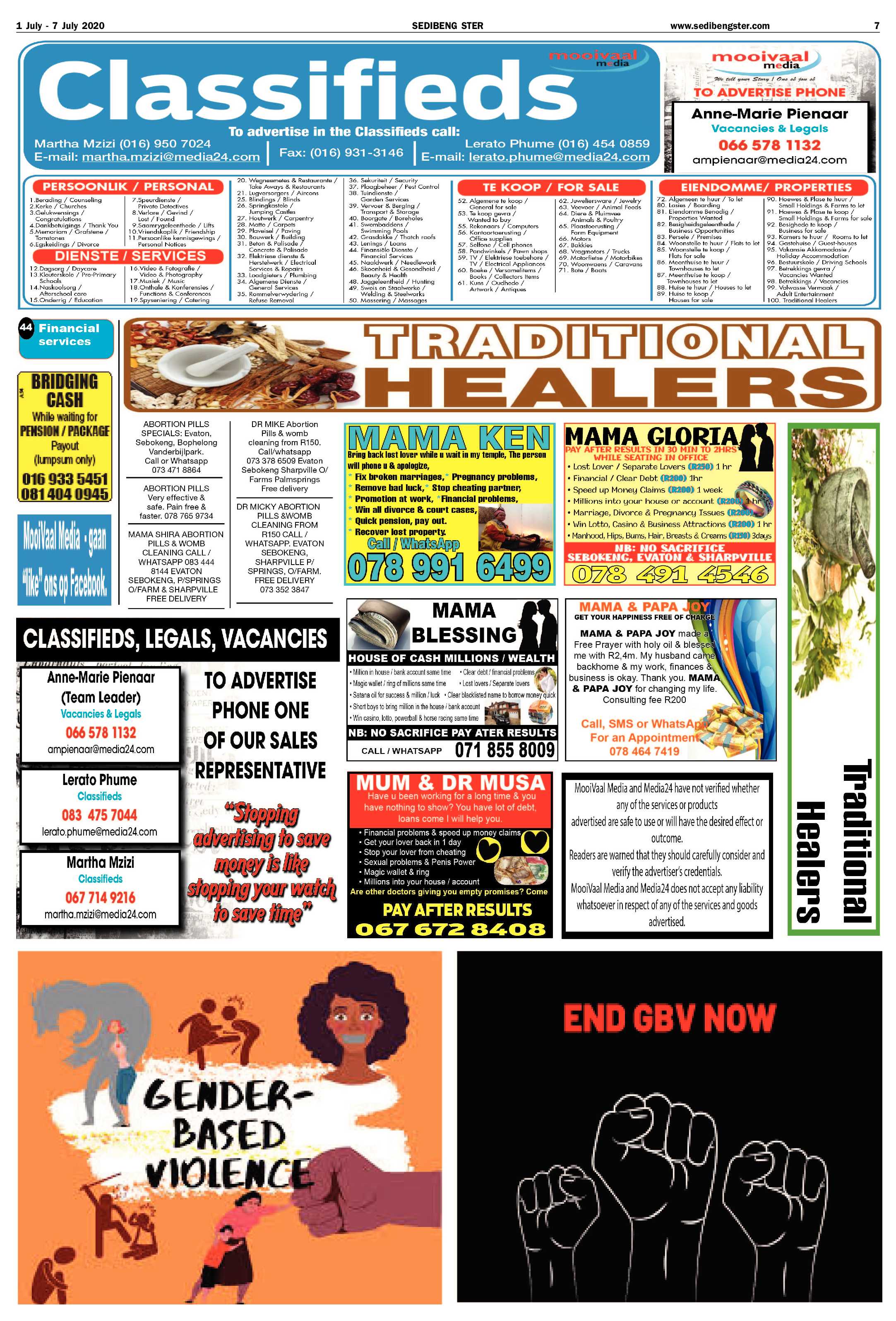 SEDIBENG STER 1 JULY – 7 JULY 2020 page 7