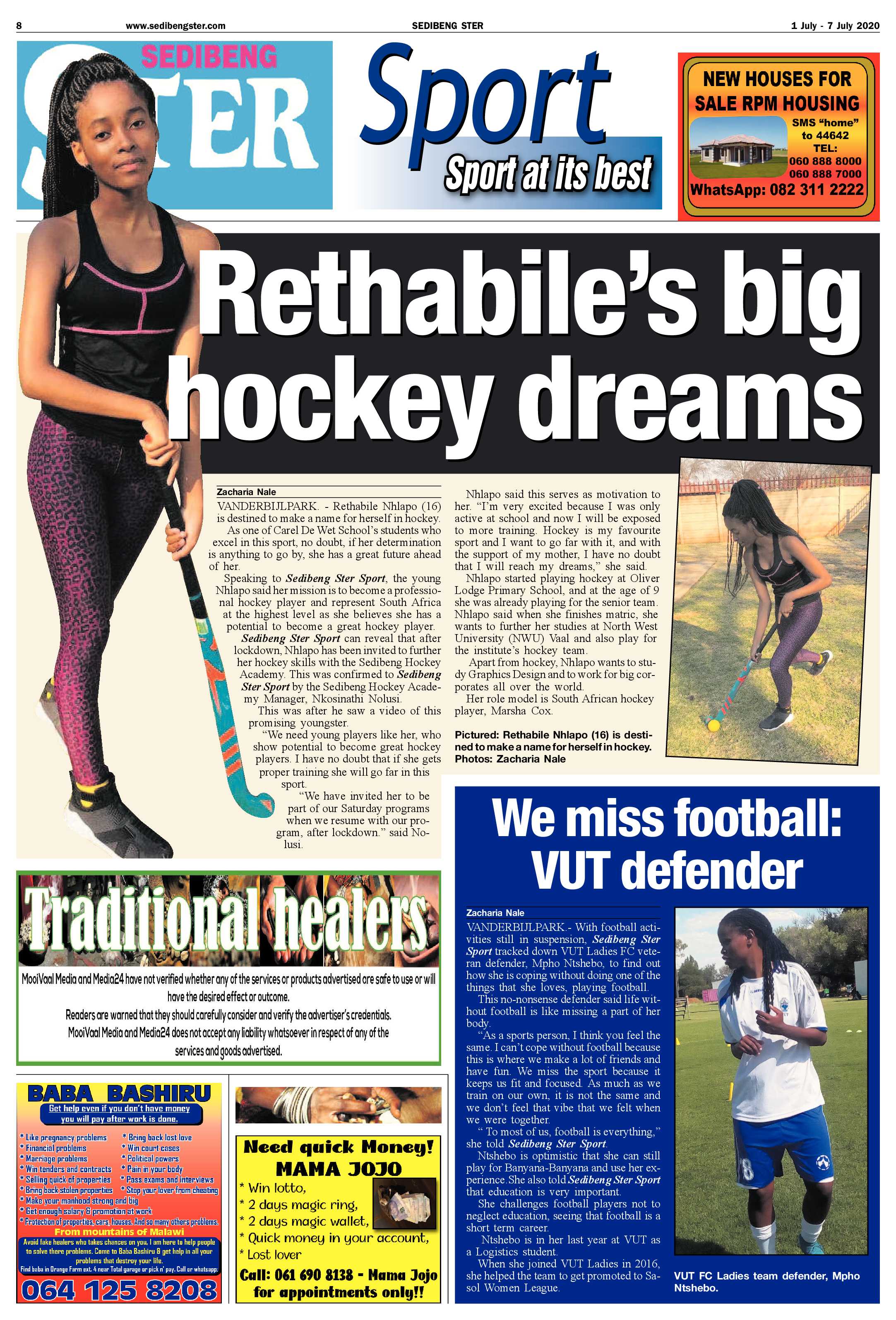 SEDIBENG STER 1 JULY – 7 JULY 2020 page 8