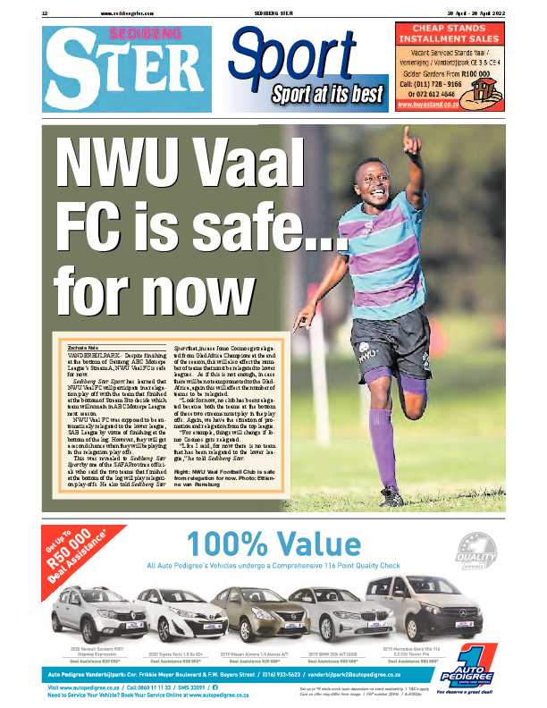 SEDIBENG STER 20 April – 26 April 2022 page 12