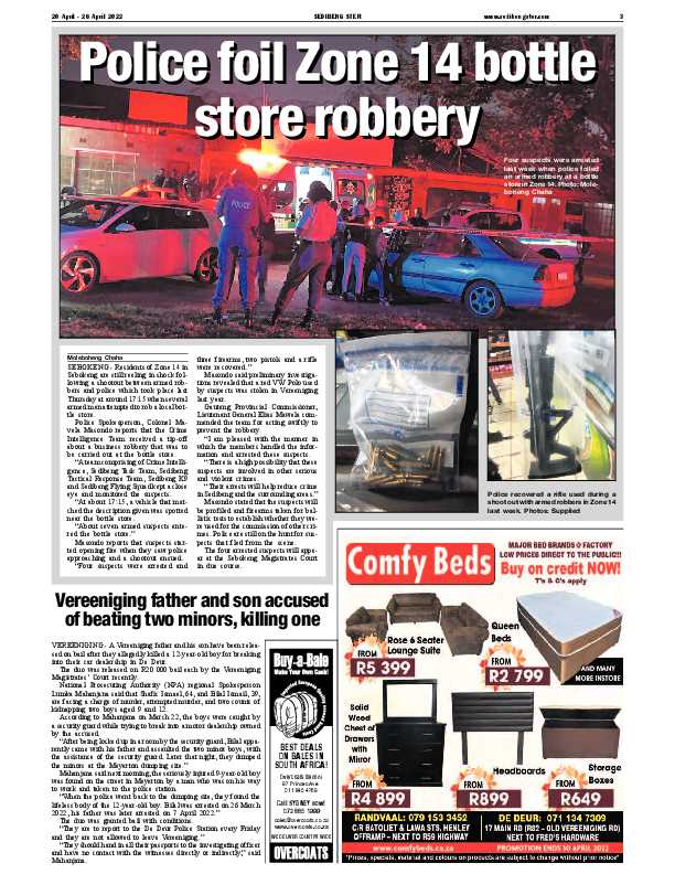 SEDIBENG STER 20 April – 26 April 2022 page 3