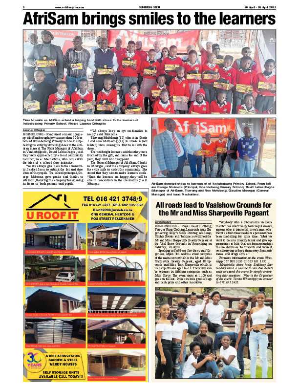SEDIBENG STER 20 April – 26 April 2022 page 8